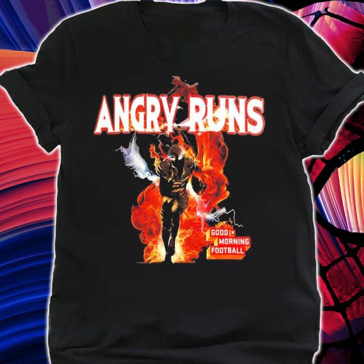 Kyle Brandt Angry Runs Good Morning Football Shirt t-shirt shirt