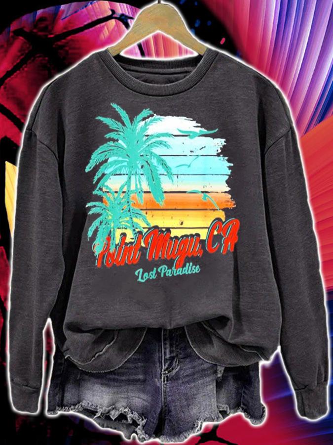 Point Mugu Beach California Shirt Lost Paradise T-Shirt t-shirt sweatshirt