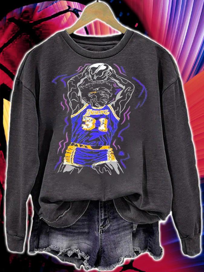 Rambo Los Angeles Lakers Basketball Shirt t-shirt