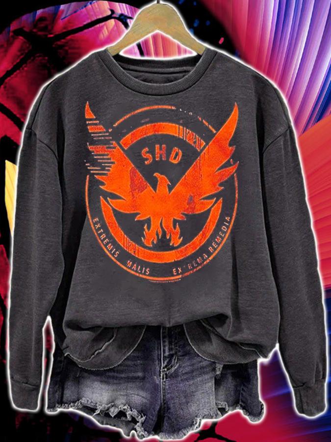The Division Action Role-Playing Video Game Agent Shield Adult T-Shirt t-shirt