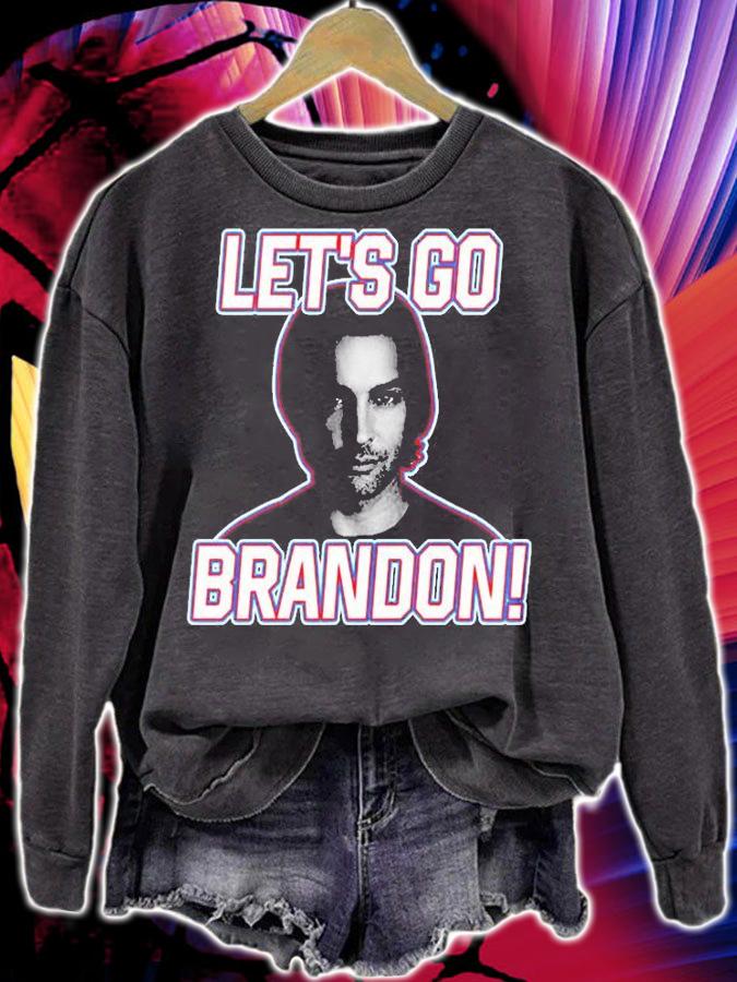 Trump Rally Brandon Straka Lets Go Brandon T-Shirt t-shirt sweatshirt