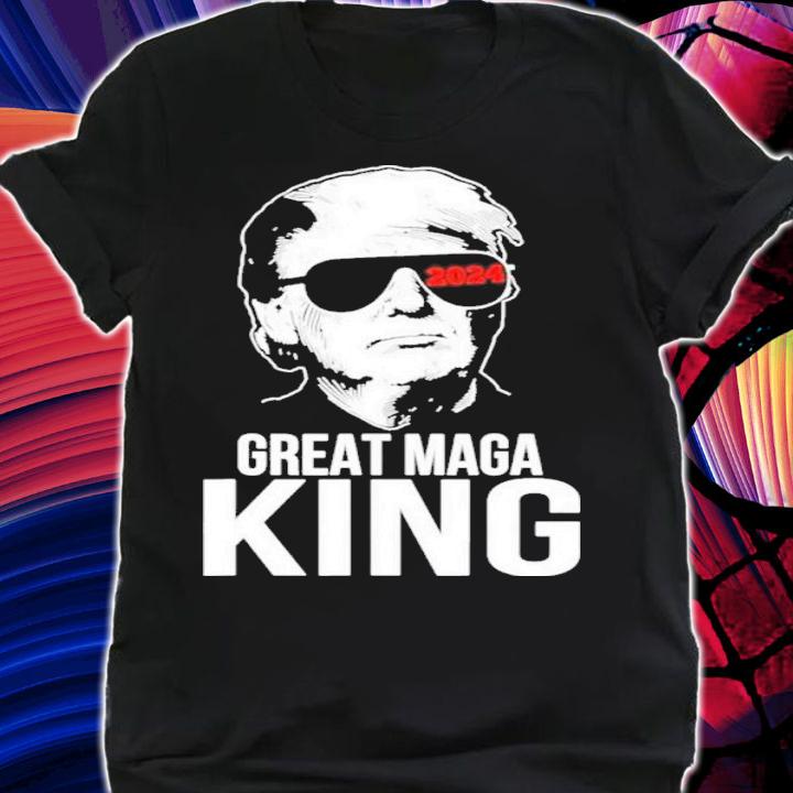 Donald Trump 2024 The Great Maga King Shirt t-shirt shirt