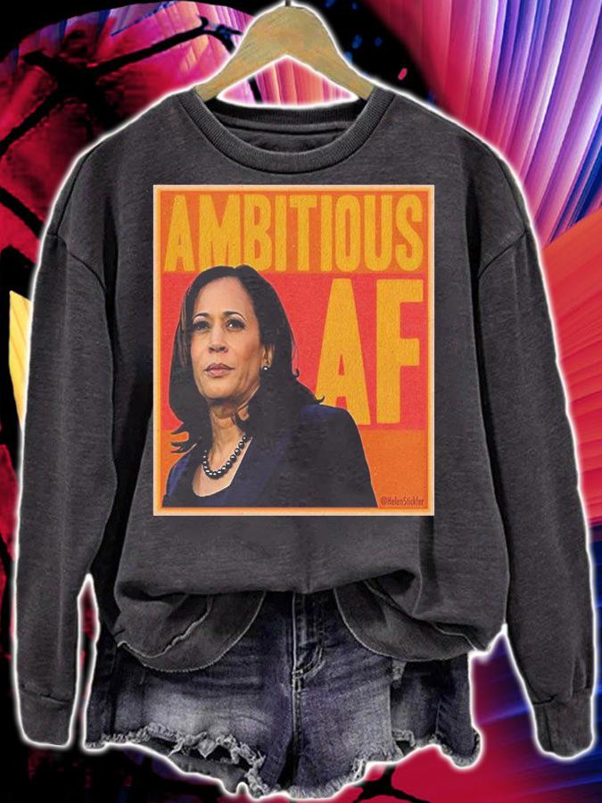 Kamala Harris Ambitious Af T-Shirt t-shirt