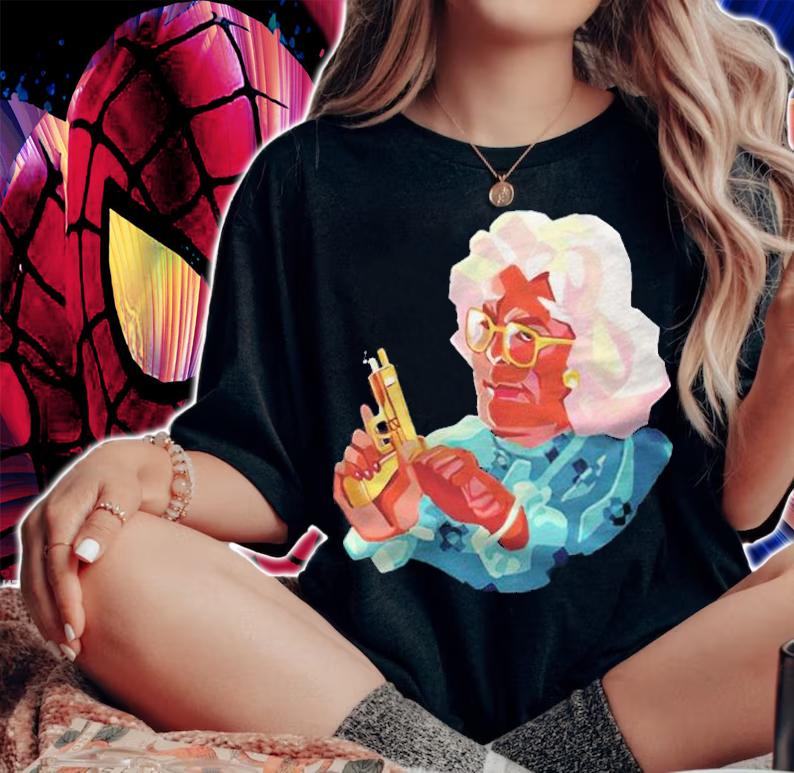 Madea with a gun summer T-shirt t-shirt woman shirt