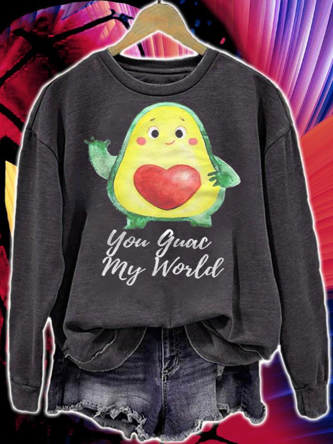 You Guac my world funny T-shirt t-shirt sweatshirt