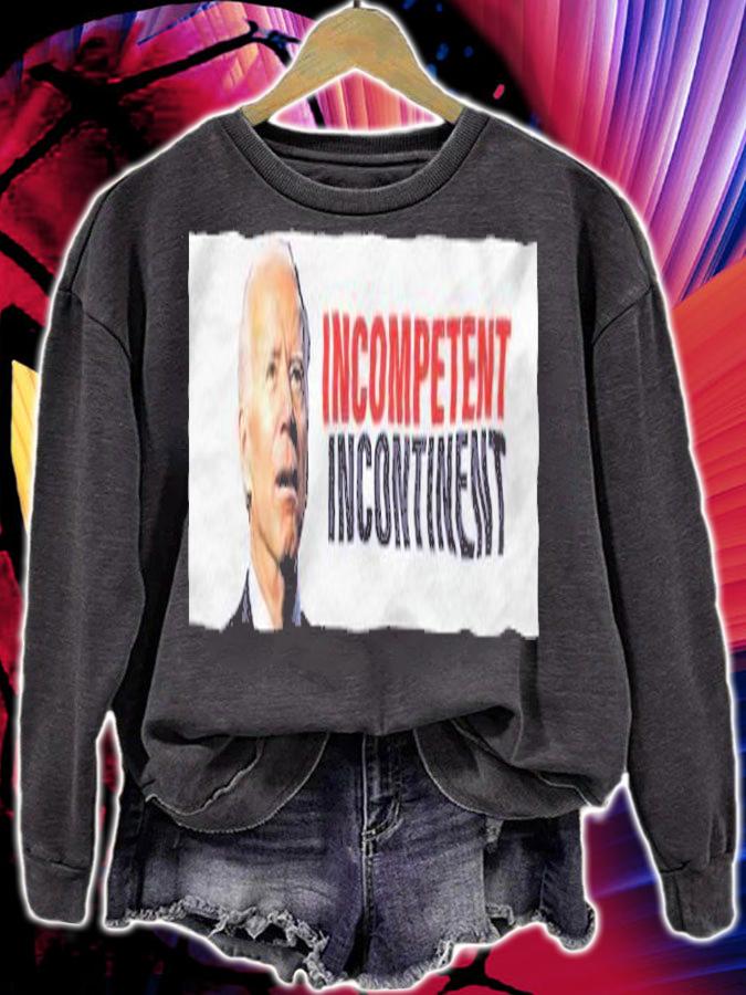 Joe Biden Incompetent Incontinent Shirt t-shirt