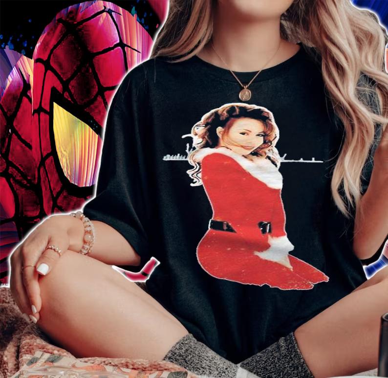 Mariah Carey Merry Christmas T-shirt t-shirt