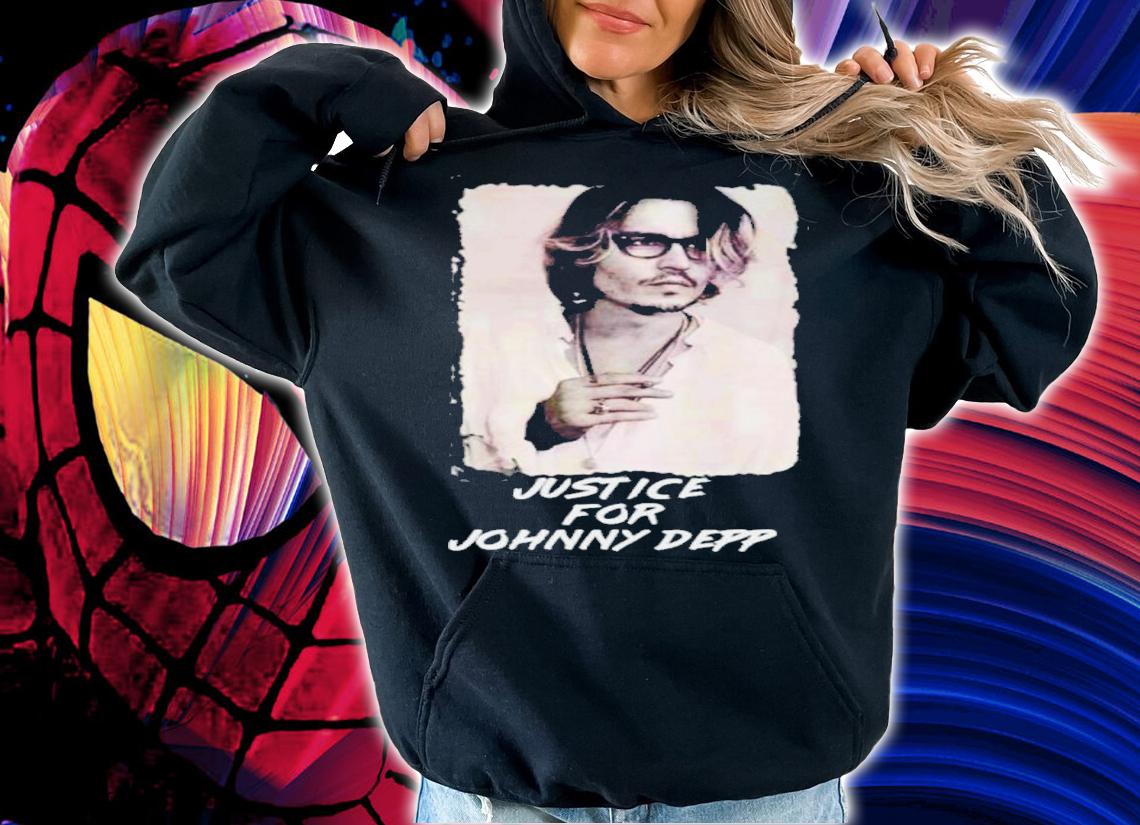 Official Justice For Johnny Depp Smoking Shirt t-shirt hoodie