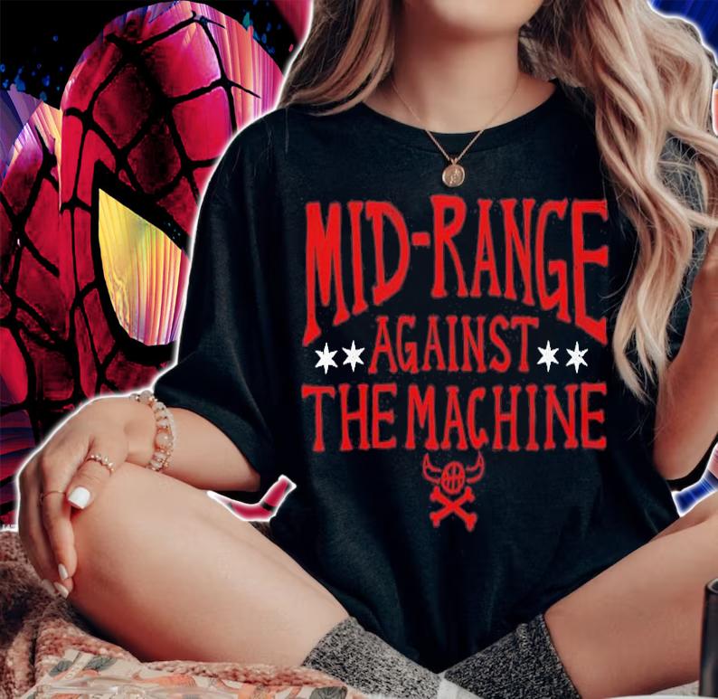 Chicago Mid-range Against The Machine T-Shirt woman shirt