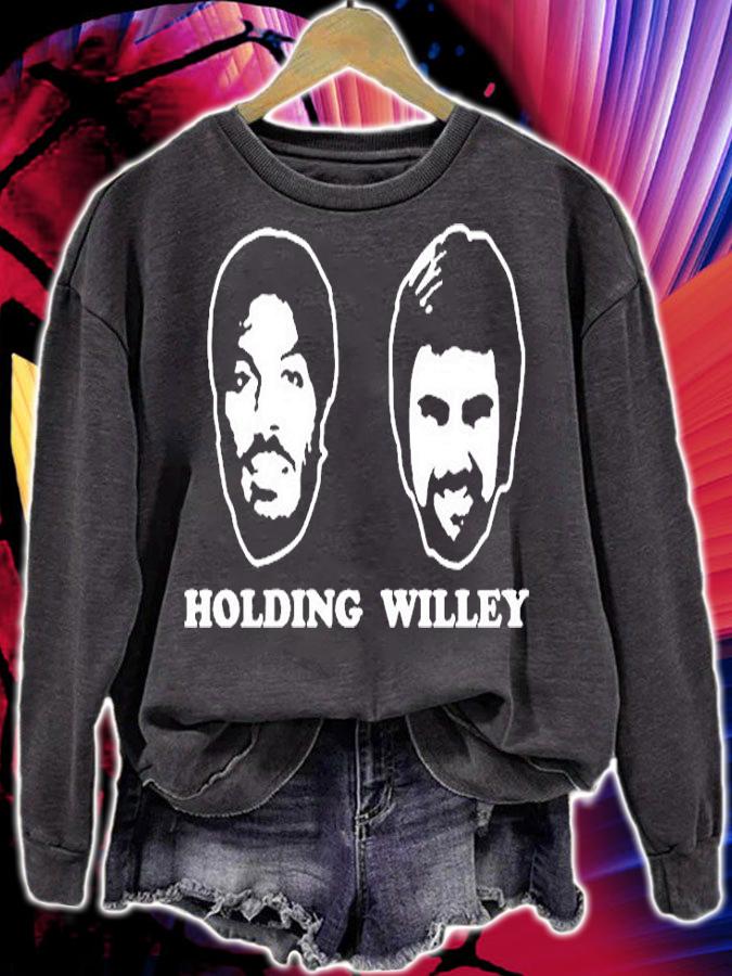 Englands Barmy Army Holding Willey T-Shirt sweatshirt