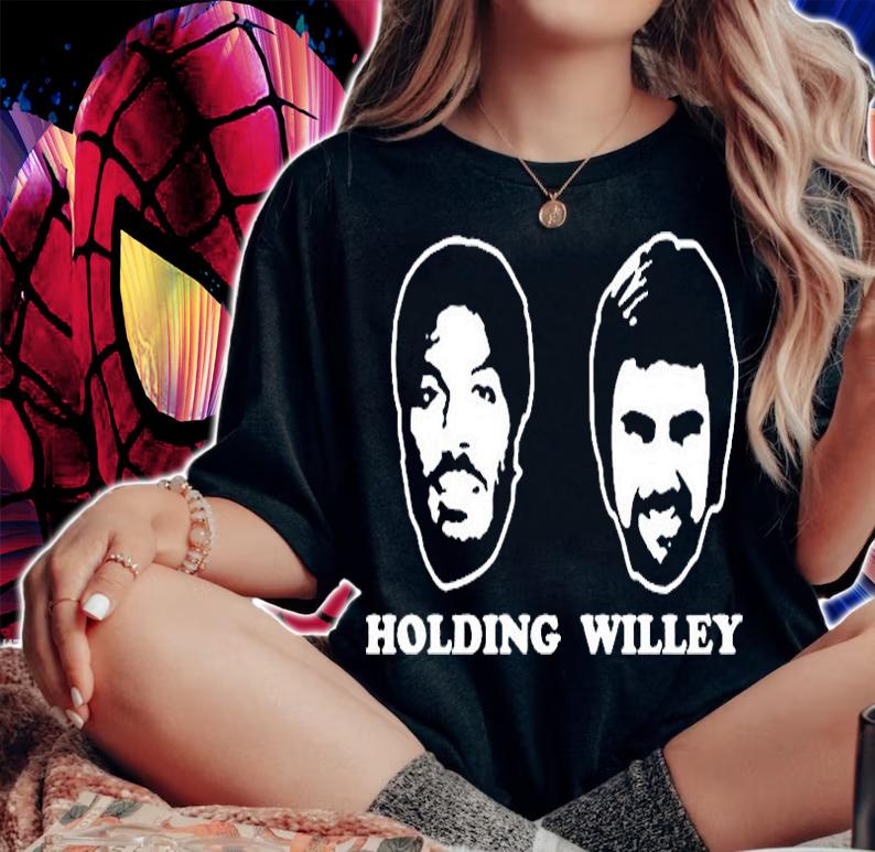 Englands Barmy Army Holding Willey T-Shirt woman shirt