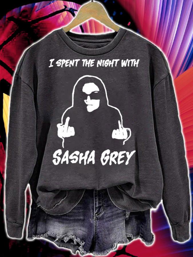 I Spent The Night With Sasha Grey 3722 Shirt