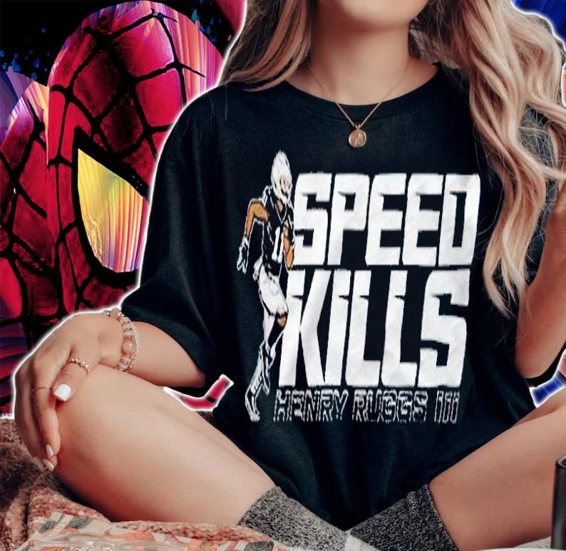 Las Vegas Raiders Henry Ruggs III Speed Kills T-shirt woman shirt