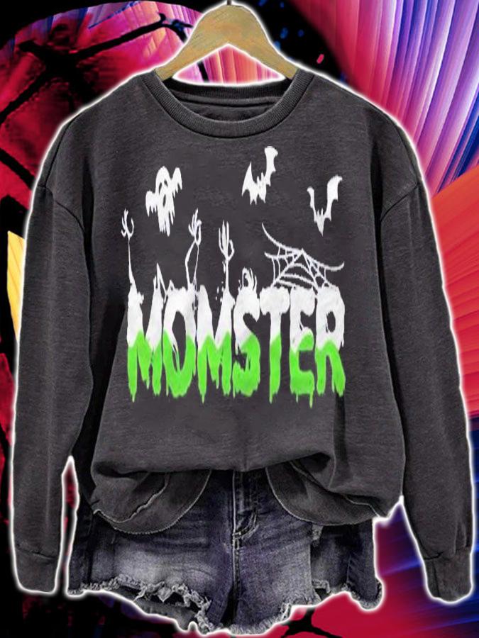 Momster Monster Mother Mom Halloween Shirt sweatshirt