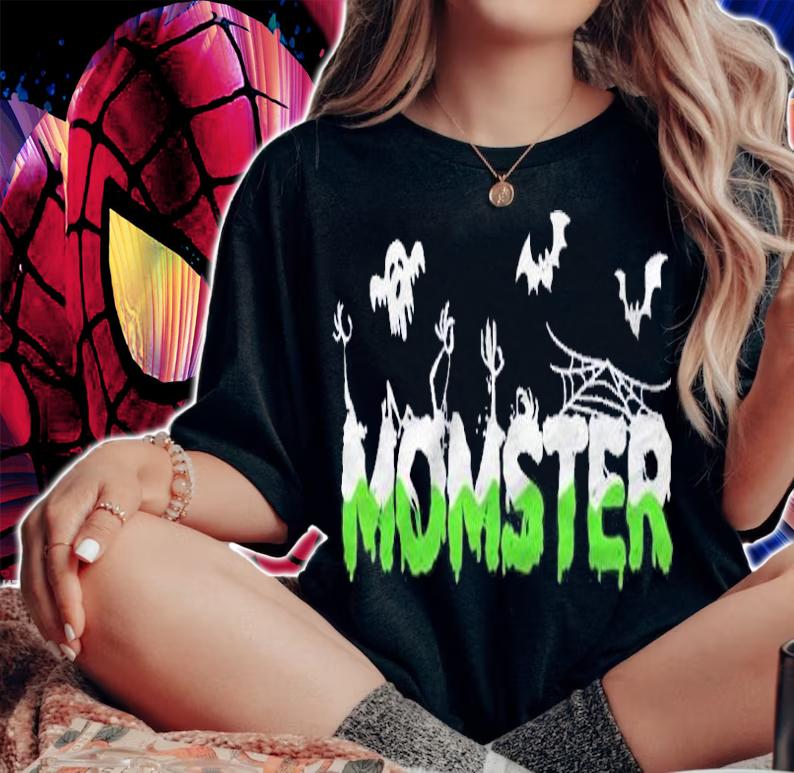 Momster Monster Mother Mom Halloween Shirt woman shirt