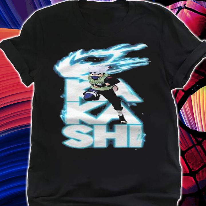 Naruto Shippuden Kakashi Stacked Type Raglan Baseball Shirt shirt