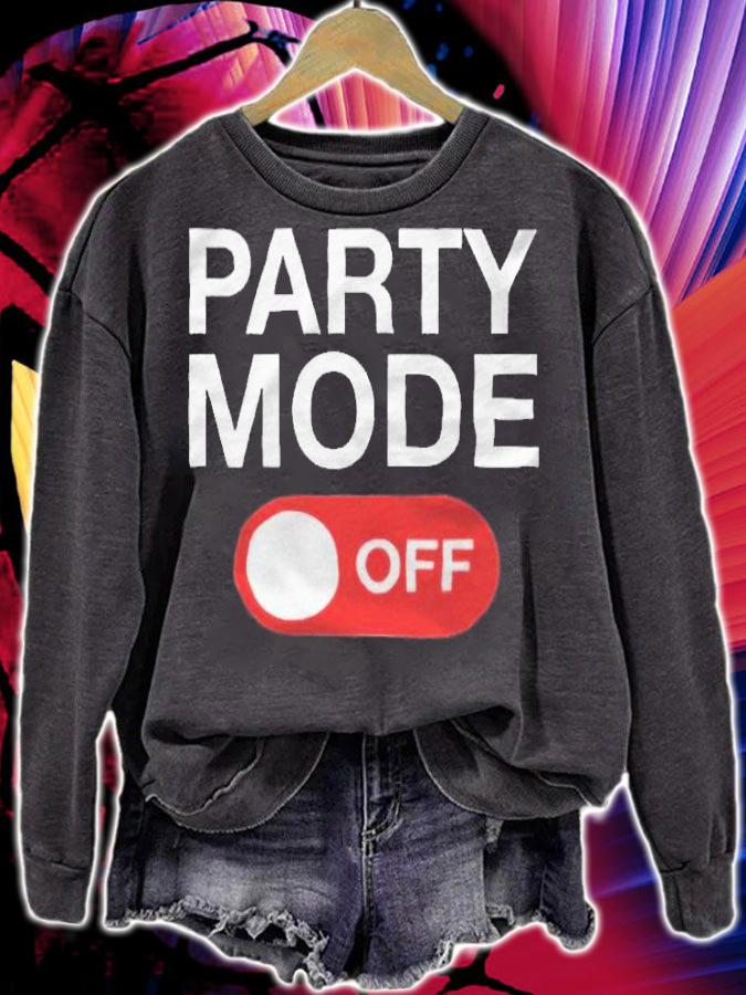 Party Mode off T-shirt