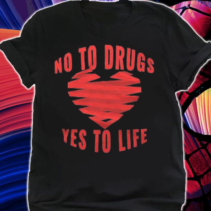 Red Ribbon Week Awareness No To Drugs Yes To Life Shirt shirt