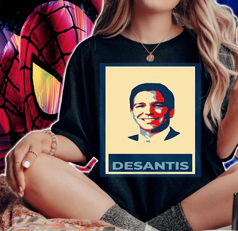 Ron DeSantis 2024 Presidential Election T-Shirt woman shirt