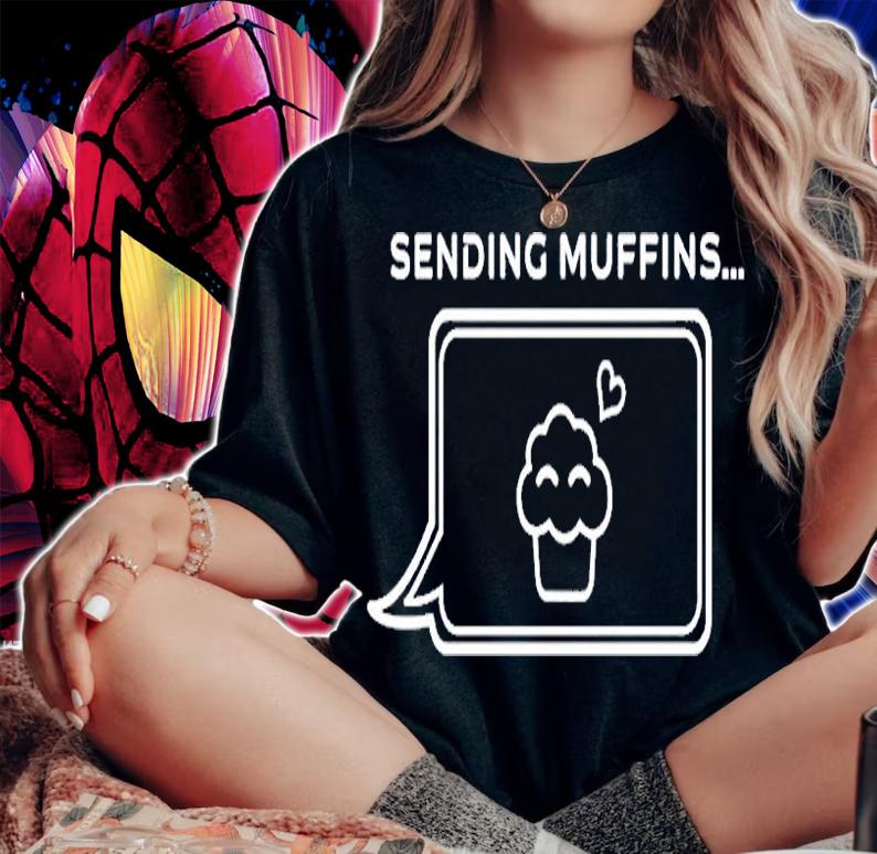 Sending Muffins Skephalo News T-Shirt