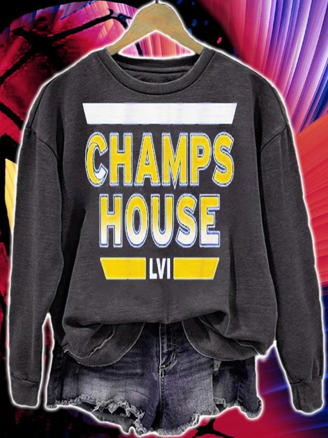 Champs House LA Rams LVI T-Shirt sweatshirt
