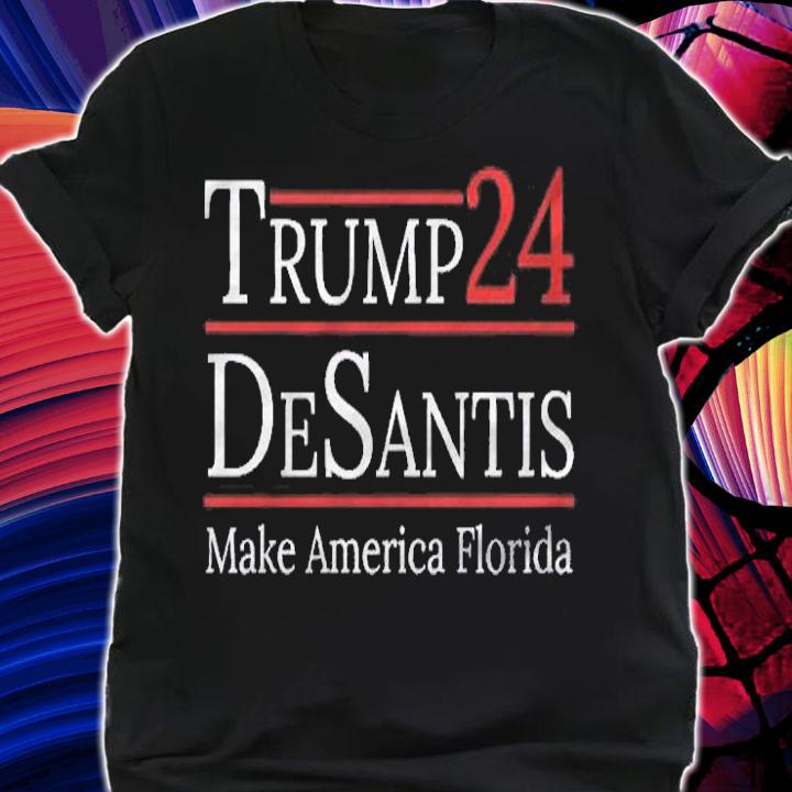 Make America Florida Trump Desantis 2024 Election Pullover Shirt shirt