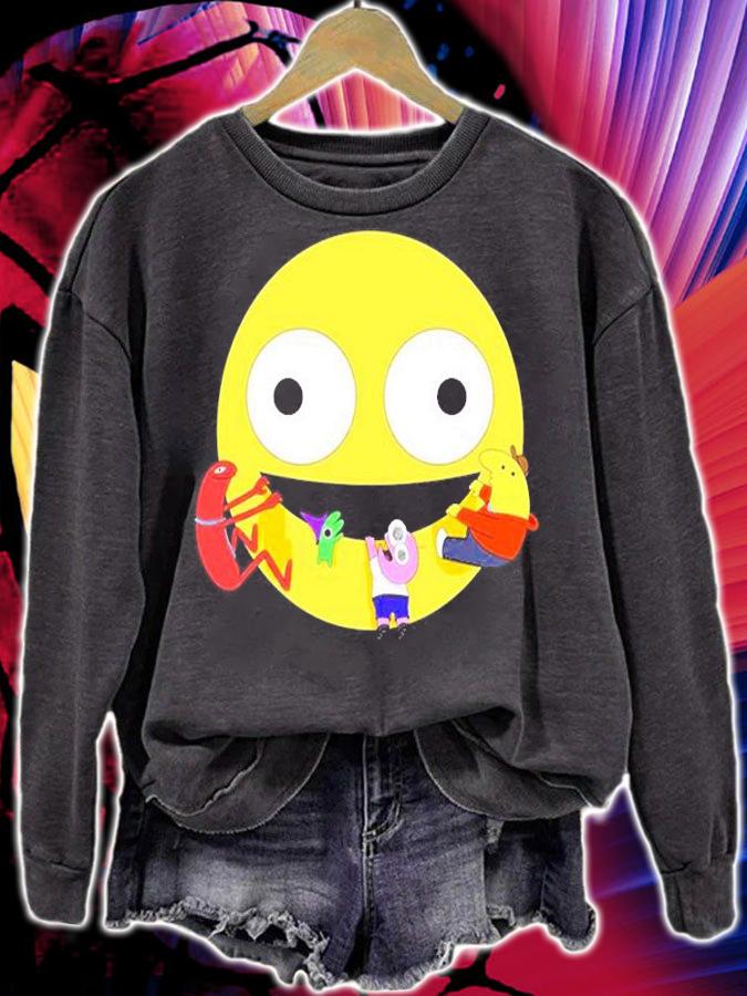 Smiling Friends Crew T-Shirt sweatshirt