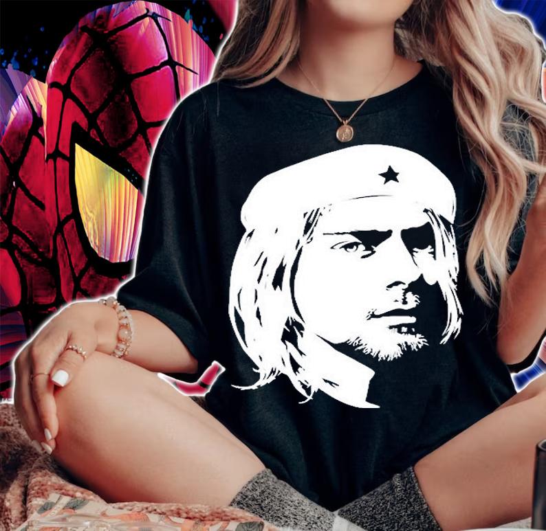The Legend Of Songwriter Kurt Cobain T-Shirt woman shirt