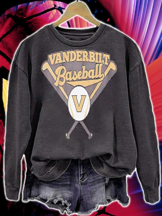 Vanderbilt Baseball Logo T-Shirt sweatshirt