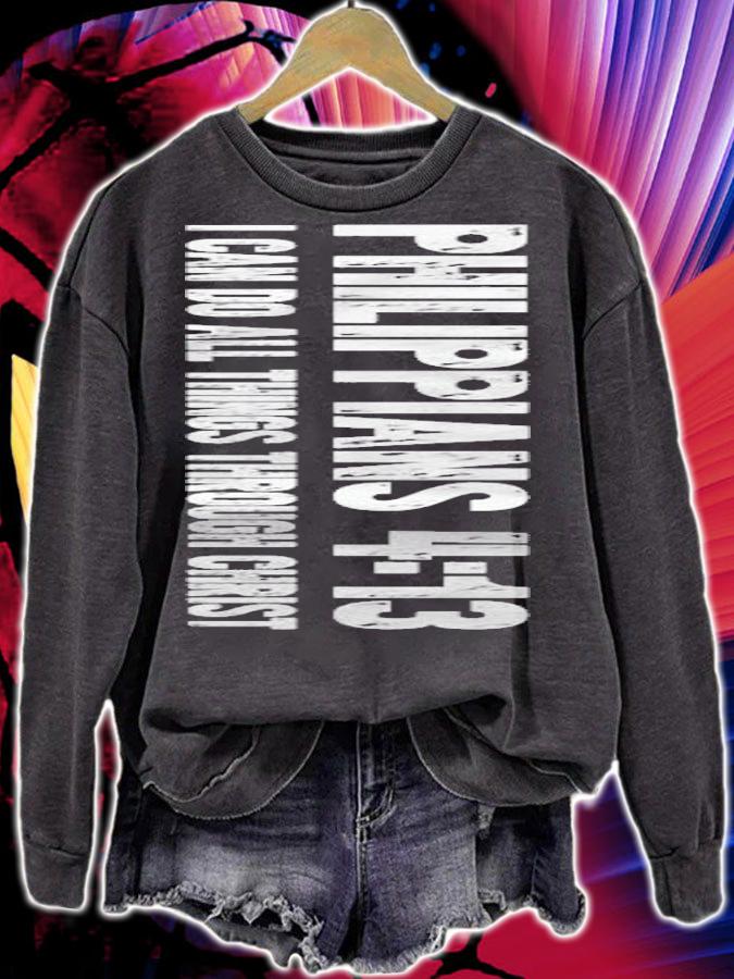 Christian Philippians 413 I Can Do All Things T-shirt