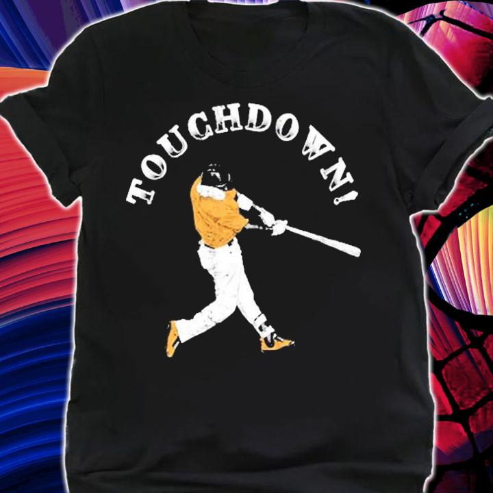 Funny Baseball Touchdown! Baseball Mom Fast Pitch Gift T-Shirt shirt