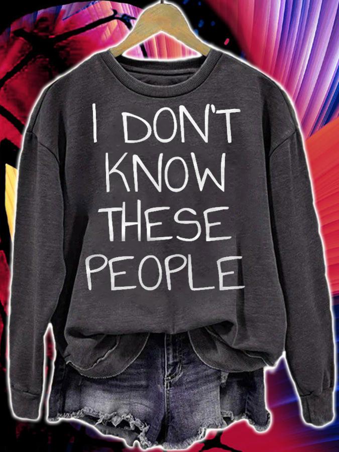 I Dont Know These People Introvert T-shirt