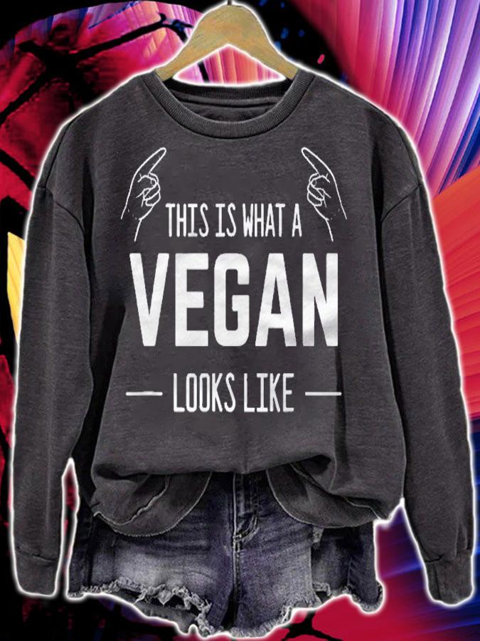 This Is What A Vegan Looks Like Vegan Shirt