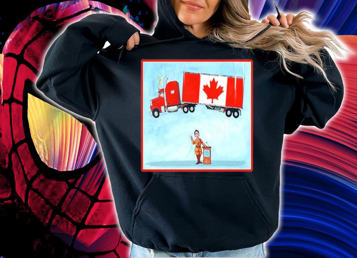 Trudeau Speech About Freedom Convoy T-Shirt hoodie