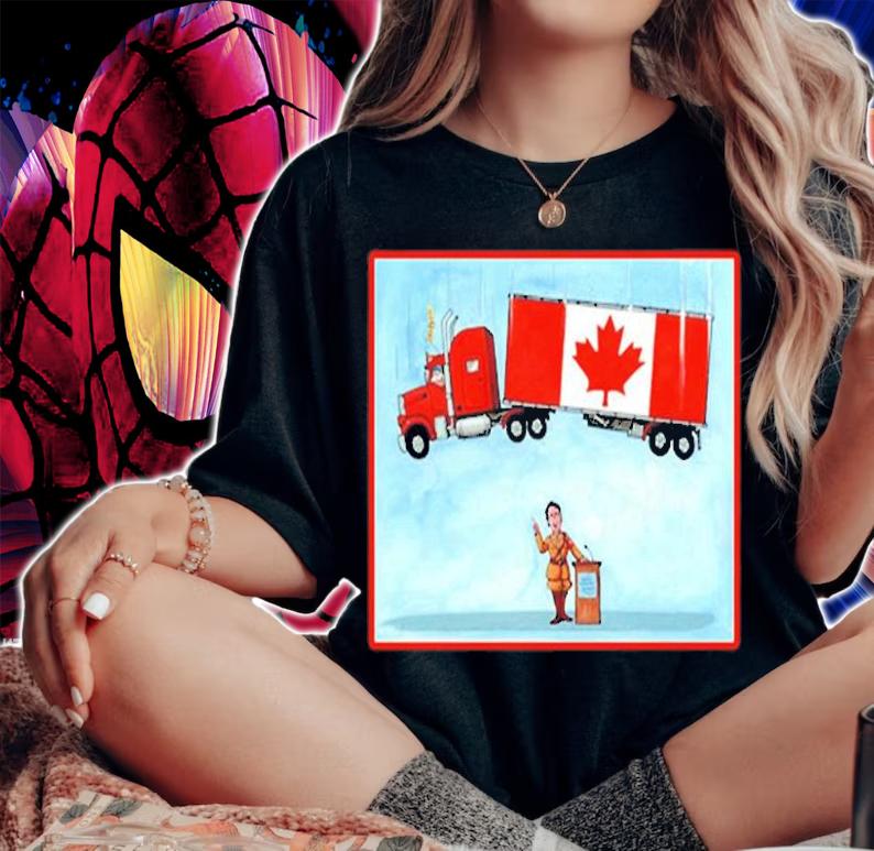 Trudeau Speech About Freedom Convoy T-Shirt woman shirt