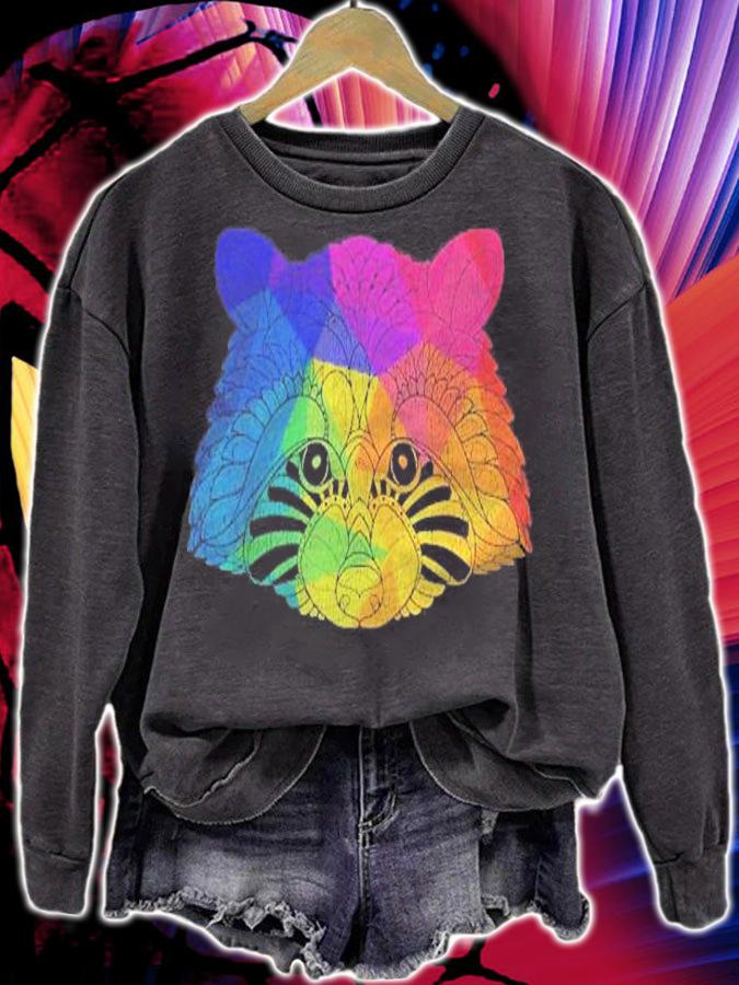 Cute Bandit Zoo Keeper Gift Idea Raccoon Shirt sweatshirt