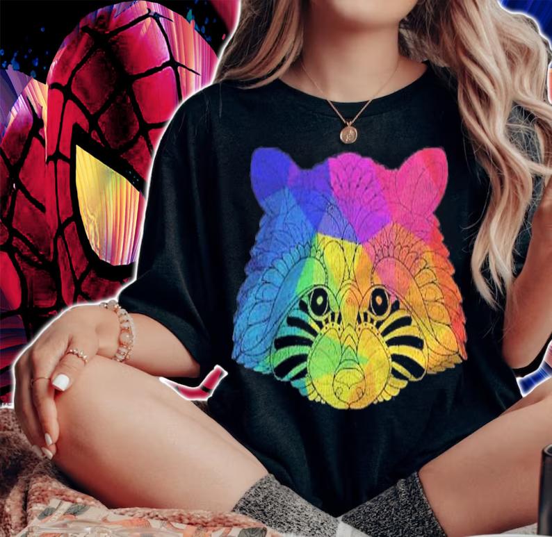 Cute Bandit Zoo Keeper Gift Idea Raccoon Shirt woman shirt