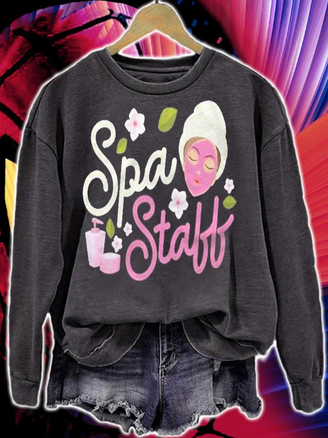 Funny Spa Gift For Women Cool Spa Massage Staff Party Lover Shirt