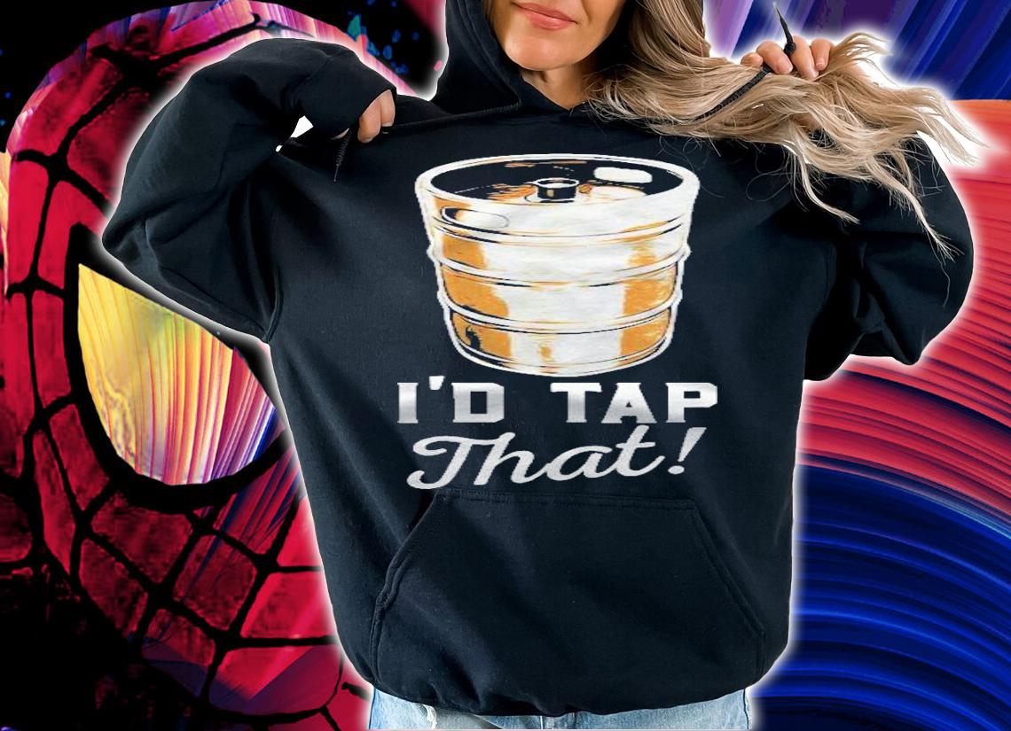 Id Tap That Beer Brewery Funny Gift Craft Barrel Foam Brew T-shirt