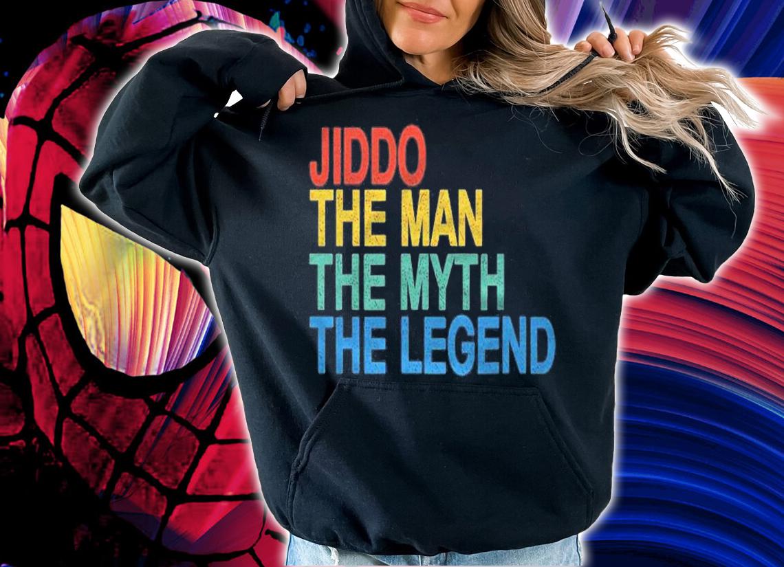Jiddo The Man The Myth The Legend Arabic Fathers Day Shirt