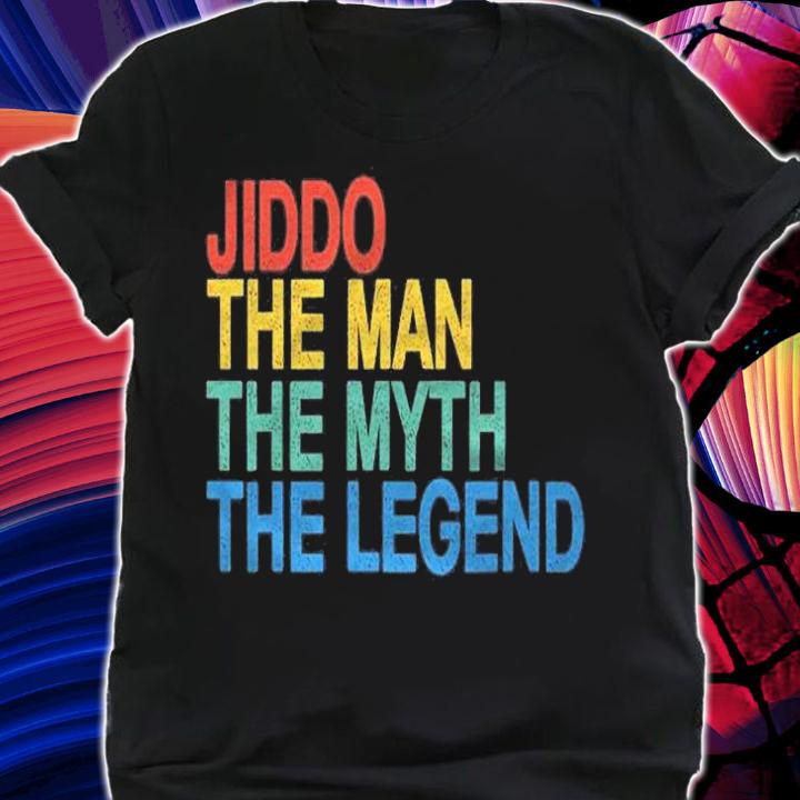 Jiddo The Man The Myth The Legend Arabic Fathers Day Shirt