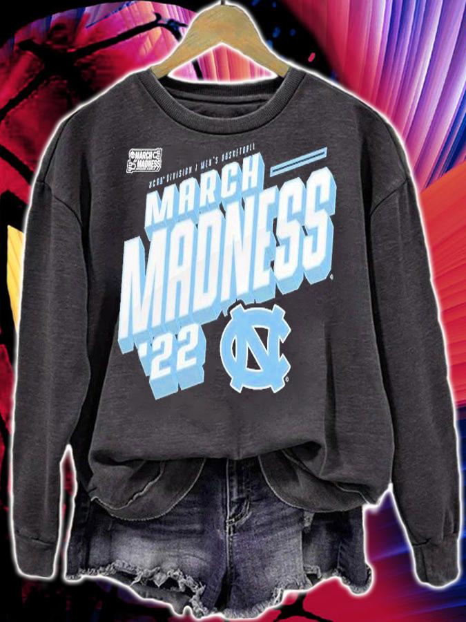 North Carolina Tar Heels 2022 NCAA Division I Men's Basketball March Madness T-Shirt sweatshirt