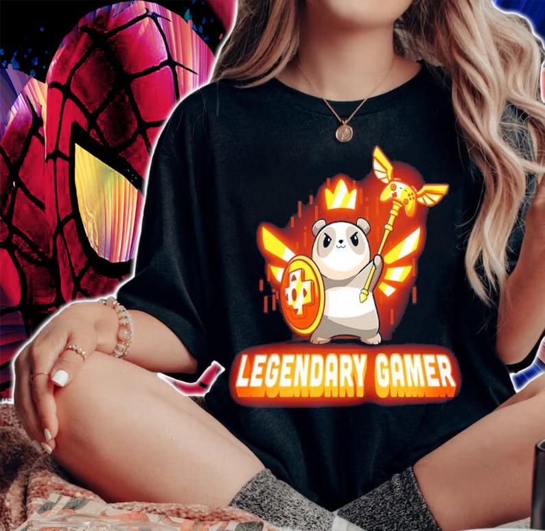 Panda Legendary Gamer Shirt