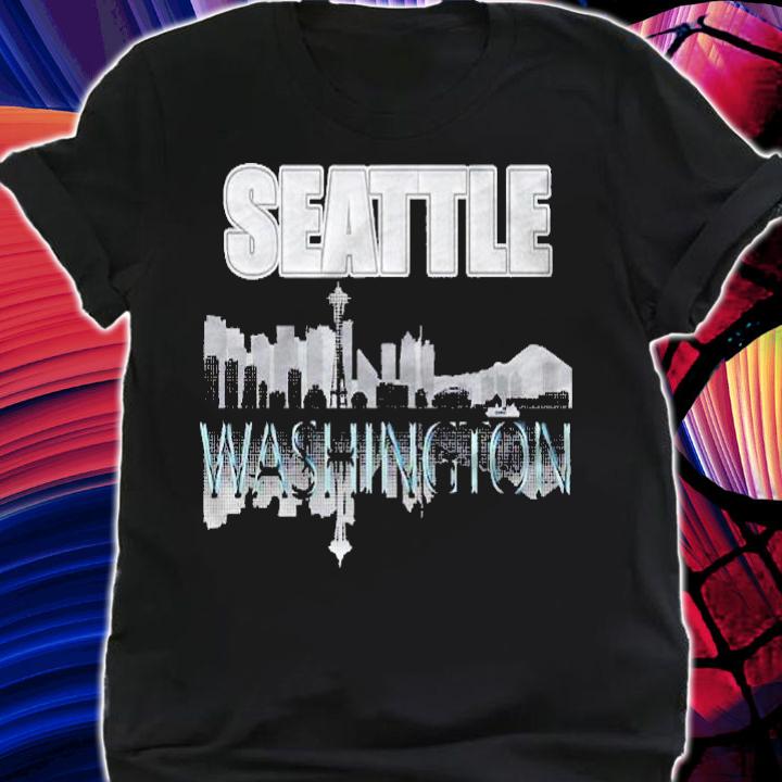 Seattle Washington Skyline Usa Urban City Shirt shirt