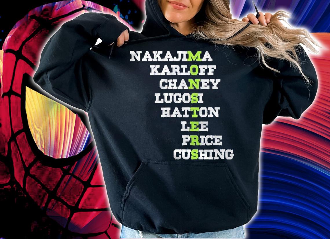 Classic Movie Monster Actors Classic Shirt hoodie