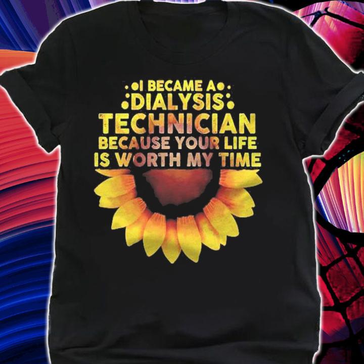 Cute Dialysis Technician For Men Women Hemodialysis Nurse Shirt