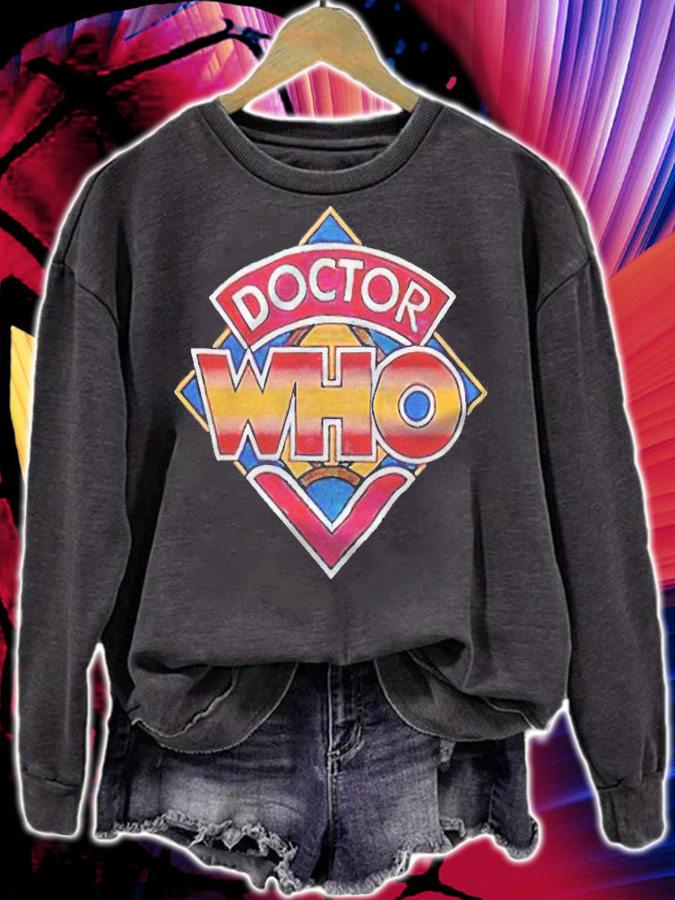 Doctor Who logo T-shirt sweatshirt