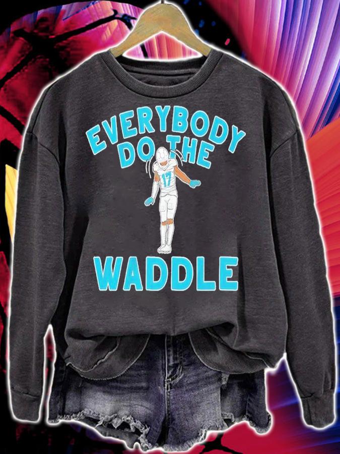 Jaylen Waddle Everybody Do The Waddle Shirt