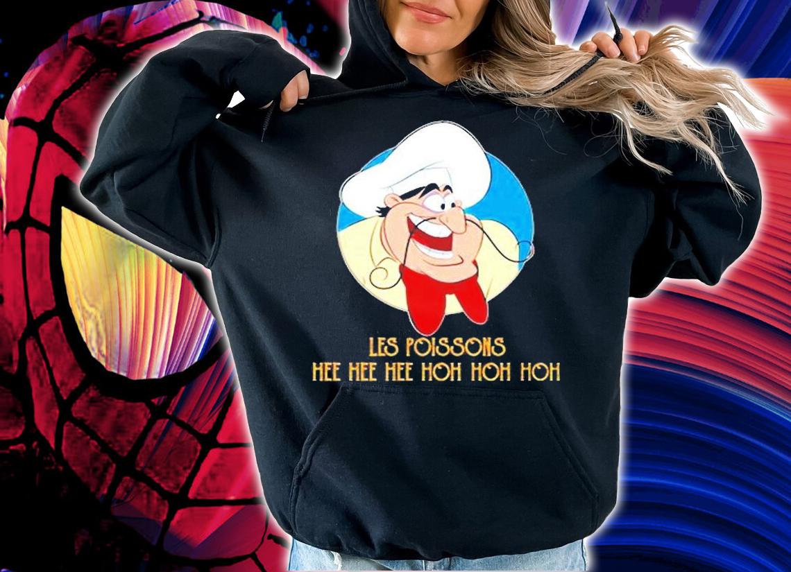 Les Poissons Hee Hee Hee Hoh Hoh Hoh T-Shirt