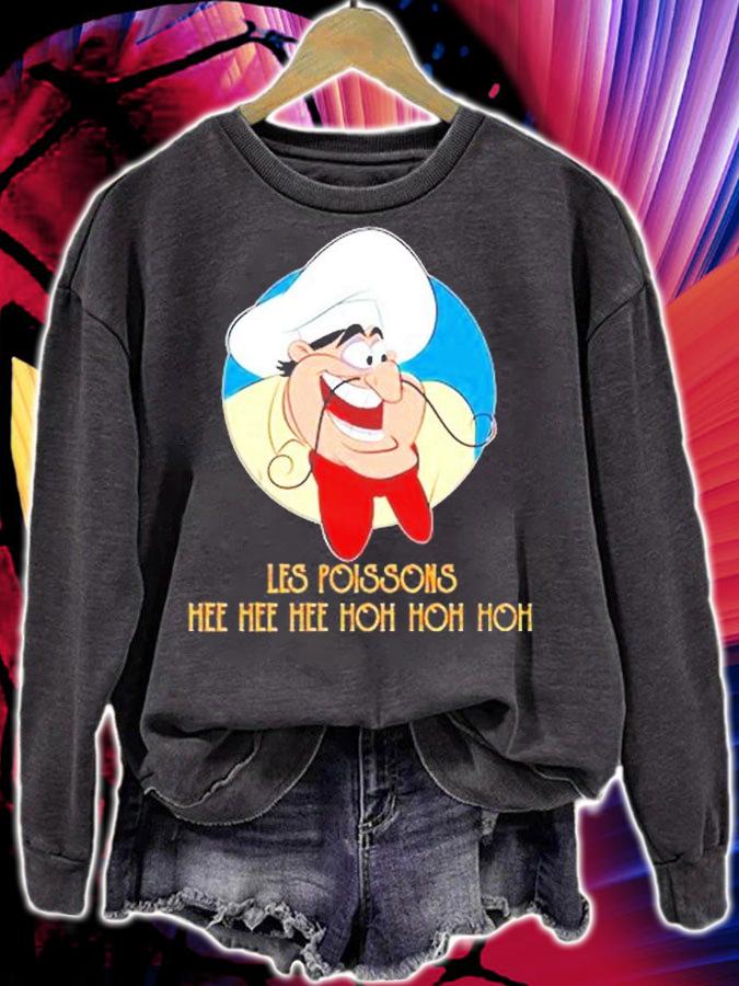 Les Poissons Hee Hee Hee Hoh Hoh Hoh T-Shirt
